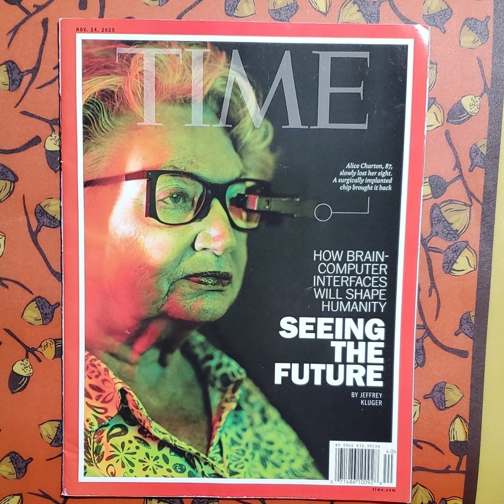 TIME November 2025 Illustrated Brain-Computer Interfaces Kluger Ball Gregory